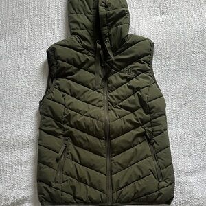 Ralph Lauren Green Quilted Vest
